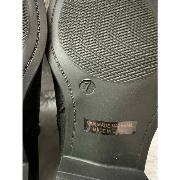 WOMEN'S Low Cut Zip On Booties - Size 7 - Picture 10 of 10